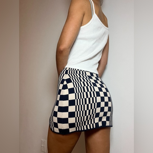 Urban Outfitters Checkered Skirt - Picture 3 of 5